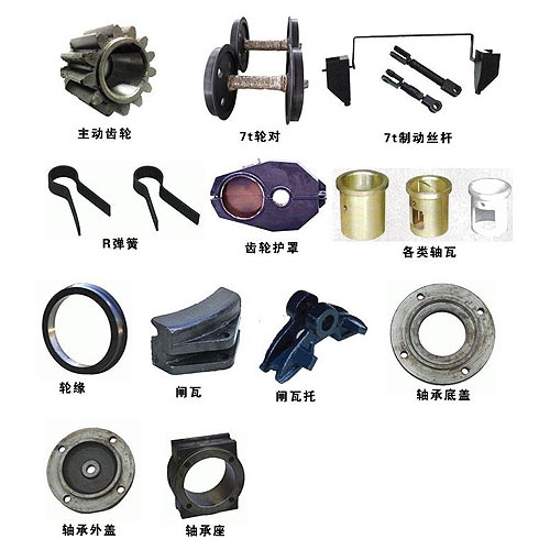 7噸電機(jī)車配件
